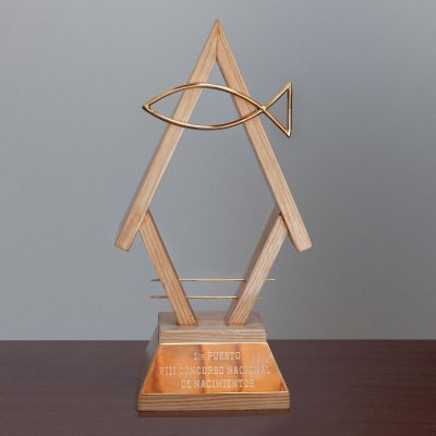 CNN_Trofeo3 Trofeo – Primer Puesto del Concurso Nacional de Nacimientos "Navidad es Jesús"